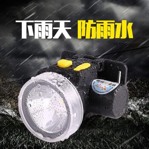 Fishing Rechargeable Headlamp Waterproof Led Powerful Headlamp Hiking Rechargeable Latarka Czolowa Outdoor Lighting DE50TD