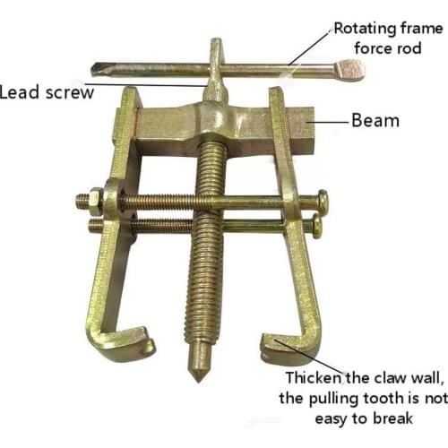 Bearings of 3-inch Two-jaw Puller Separated Lifting Device for Automobile Multi-purpose Pull Tool Kit Accessories