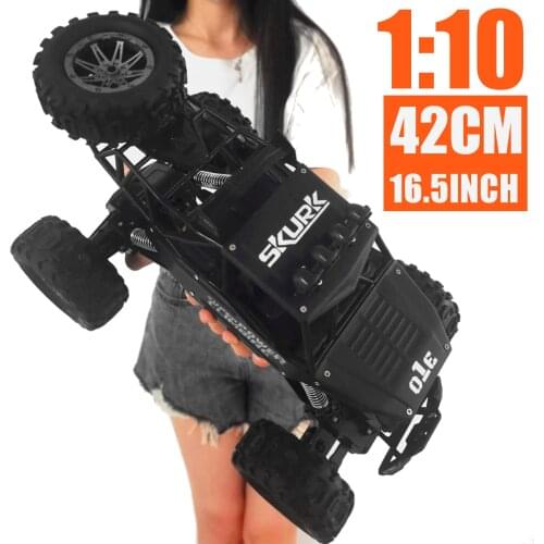 1:10 42cm 4WD RC Car Updated Version 2.4G Radio Control Car Toys Off-Road Remote Control Trucks Boys Toys for Children Kids Gift
