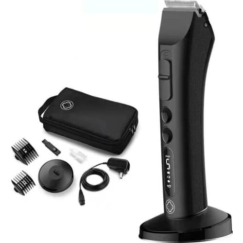 Barbershop Rechargeable Hair Clipper Professional Hair Beard Trimmer For Men Adults Barber HairCutting Machine 5-Speed ,100-240V