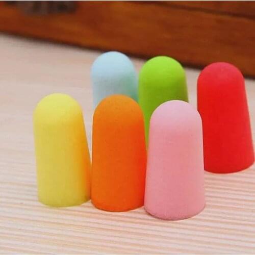 Multicolour Low-resilience Recovery Sleeping Ear Plugs Noise-proofing Earplugs Protection Ear for Swimming Factory Working