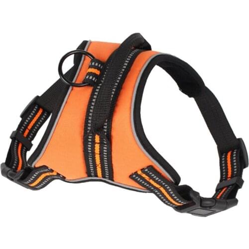 Pet Chest Straps Large Dog Harness Pet Supplies Traction Rope Chain Reflective