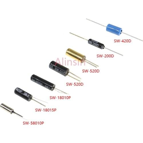 10PCS SW520D SW520 SW18010P SW18015P SW420D SW 18010P/18015P/58010P/200D/420D/520D Ball switch Angle tilt switch vibrator switch
