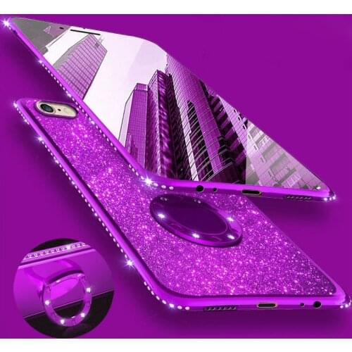 Bling Diamond Silicone Soft Case Cover for Samsung Galaxy S8 S8Plus S9 Plus S7 Edge A5 2017 Note 8 Phone Cases Rhinestone