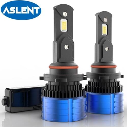 ASLENT T40 80W 3570 CSP Led Headlight H7 H4 H11 9005 9006 H1 Canbus Led Bulbs 6000K 24000LM Turbo Led Lamp Lens Car Light 12V