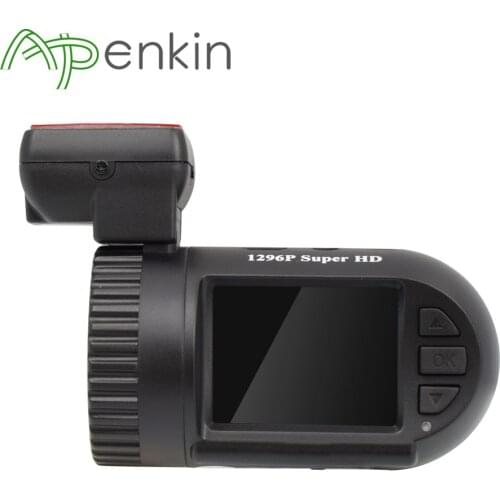 Arpenkin Mini 0805P GPS Car Dash Camera 1296P Capacitor G-sensor Parking Monitor Voltage Protect Video Recorder HD DVR Dash Cam