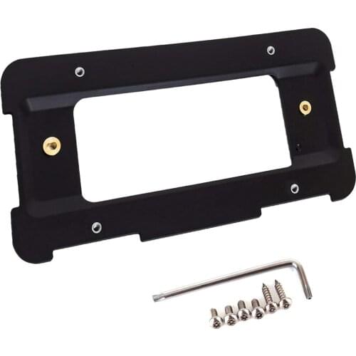 High Quality Rear License Plate Base Mount Frame For BMW 6 Screws & Wrench Kit Quick delivery
