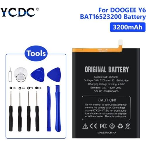 Аккумуляторы для телефонов DOOGEE Y6 YCDC China At AliExpress