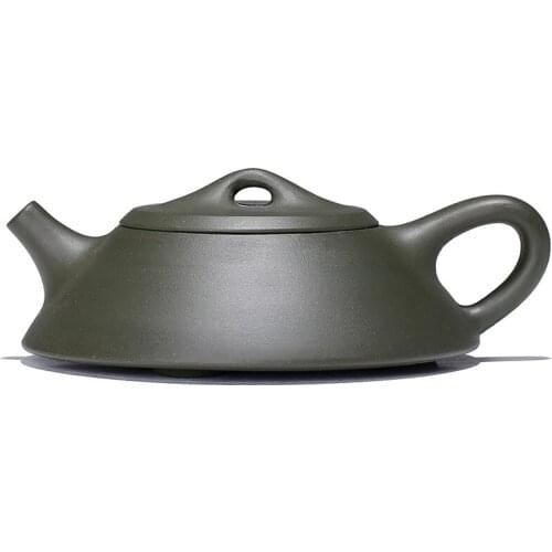 Yixing Purple Clay 120Ml Teapot Raw Ore Green Mud Dongpo Stone Ladle Purple Sand Pot Handmade Tea Set Kettle