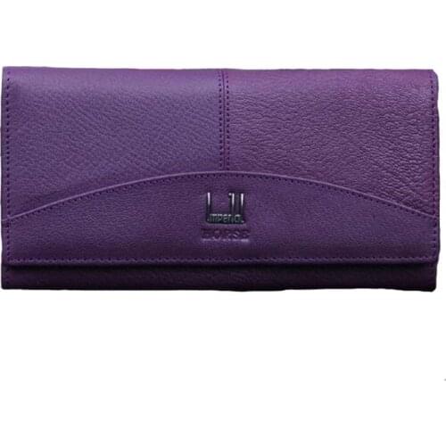 2020 New women wallet high quality genuine Leather long style money clutch bag Fashion cow skin Printed letter Lady hasp Purse