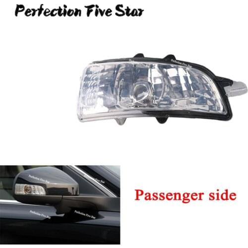 31111102 For Volvo S40 S60 S80 C30 C70 V50 V70 2008 2009 Right Side Wing Mirror Indicator Turn Signal Light Lamp Lens NO Bulb