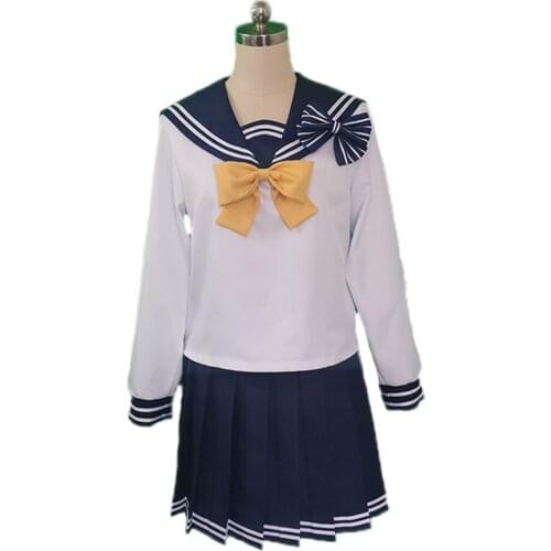 Anime!Virtual Youtuber Inuyama Tamaki Maid Dress Cosplay Costume Cute Lolita Uniform Vtuber Dress Halloween Costumes
