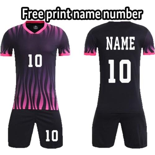 Custom Childrens Football Jerseys,Men Soccer shirt Sets kit,Short Sleeve Kids Football Uniforms Adult Soccer Tracksuit Jerseys