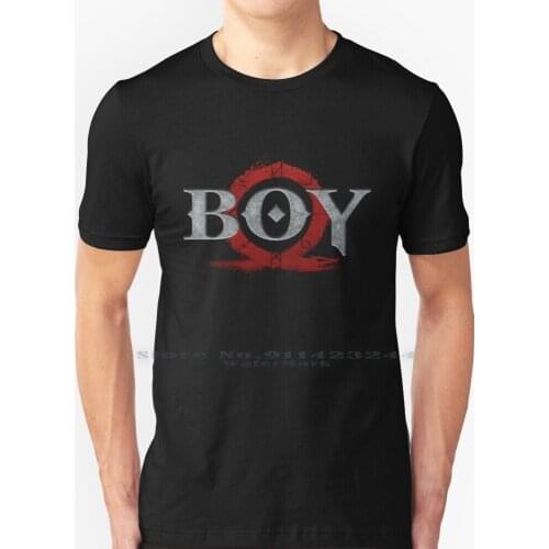 God Of War : Boy T Shirt 100% Pure Cotton God Of War Boy Kratos Atreus Ps4 Playstation Gaming Video Game Game Of The Year