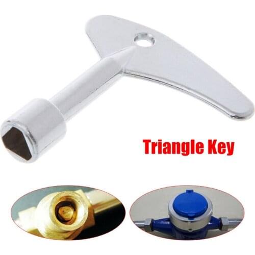 Key Wrench Triangular Plumber Electric Elevator Portable Key Wrench Universal Key Cabinet Train Elevator Emergency Useful