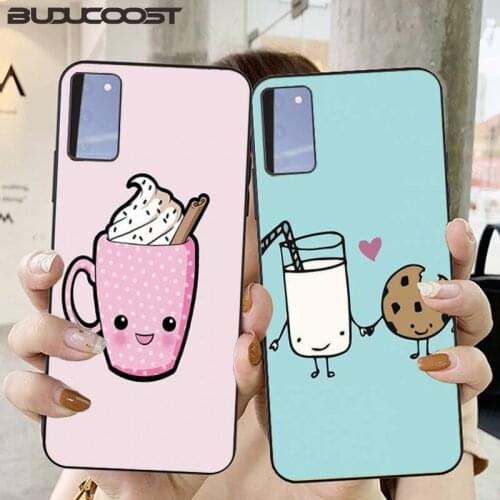 Cute milk biscuits Phone Case for Samsung S6 S7 edge S8 S9 S20 S21 S30plus ultra S21/S30 S10-5G lite 2020 S10E
