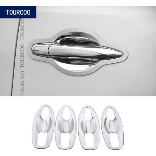 Car Exterior Door Handle Bowl Cover Trim for Nissan Terra Car Modified Garnish Accessories