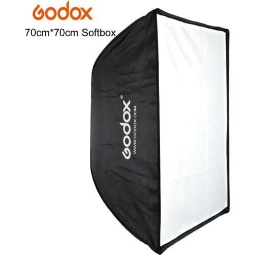 Newest Godox Portable 70 * 70cm / 28" * 28" Umbrella Softbox Reflector for Flash Speedlight