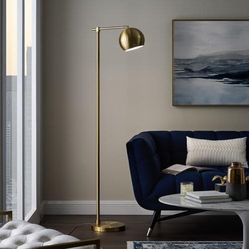 New arrival good quality fashion adjustable metal floor standing lamp for reading