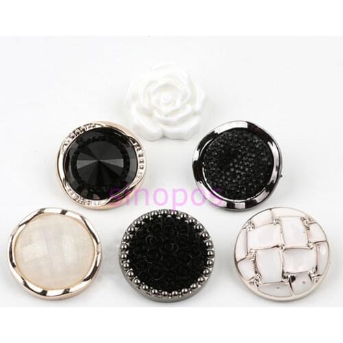 10pcs Top grade womens sweater coat plastic button, flatback with shank buttons decor for DIY Sewing Suit Shirt Pajamas , SP01