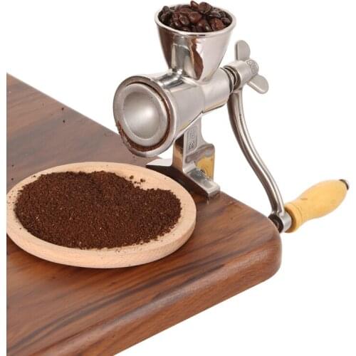 Stainless Steel Manual Grinding Miller Corn Flour Mill Machine Coffee Bean Grinder Nut Grinder and Spice Grinder Kitchen Tool