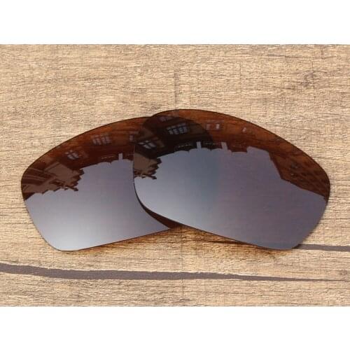 Vonxyz Bronze Brown Polycarbonate Replacement Lenses for-Oakley Jawbone Frame