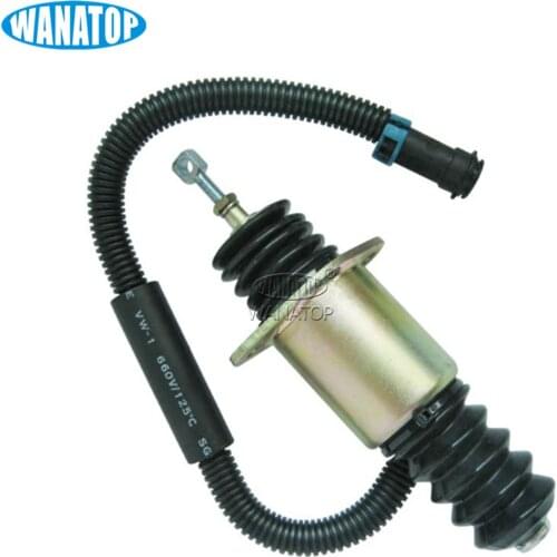 24V Diesel Engine Stop Solenoid 612600180681 For Weicai Diesel Parts