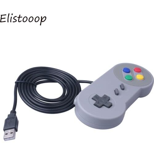 USB Gamepad Game Joystick Gamepad Controller For Nintendo SNES For Windows PC For MAC Computer Control Joystick Good Use Feel