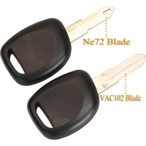 Kutery Replacement Remote Car Key Shell Case Fob For Renault Kangoo Master Traffic Duster Logan