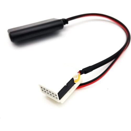 12V Bluetooth 4.0 Adapter Aux Cable 12Pin For Benz W169 W245 W203 W209 W164 W221 Audio 20 30 50