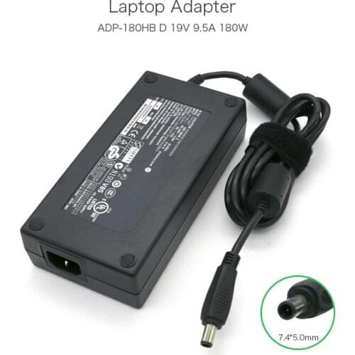 19V 9.5A 180W 7.4*5.0mm Laptop Adapter for ASUS ADP-180HB D for HP TouchSmart IQ510 HSTNN-LA03 PA-1181-02HH Computer