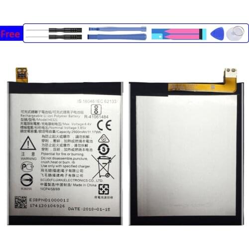 Mobile Phone Battery For Nokia 5 Dual SIM (TA-1053 DS) N5 Replacement Battery HE321 2900mAh