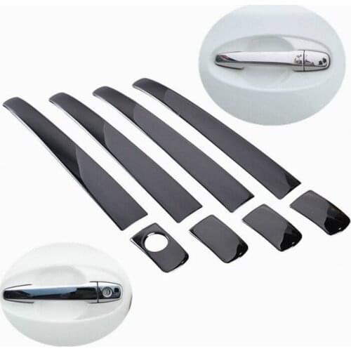 For Toyota Wish 2010-2018 AE20 New Stainless Steel Door Handle Cover Pad Sticker Molding Styling Car Accessories