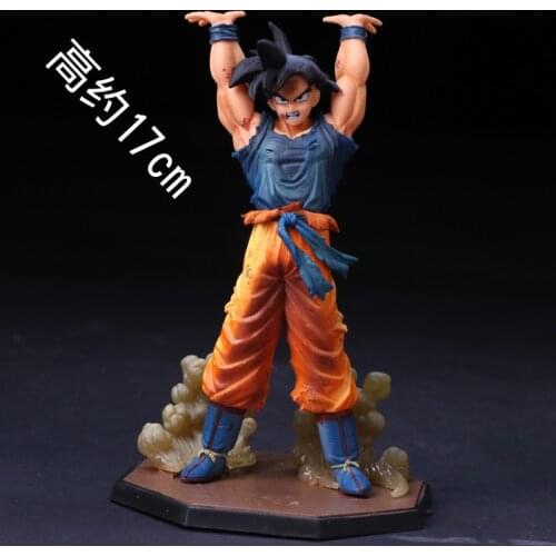 Anime Dragon Ball Z ZERO Son Goku Genki Dama Spirit Bomb Action Figures Collectible Model Doll Toys Figurals Brinquedos 17cm