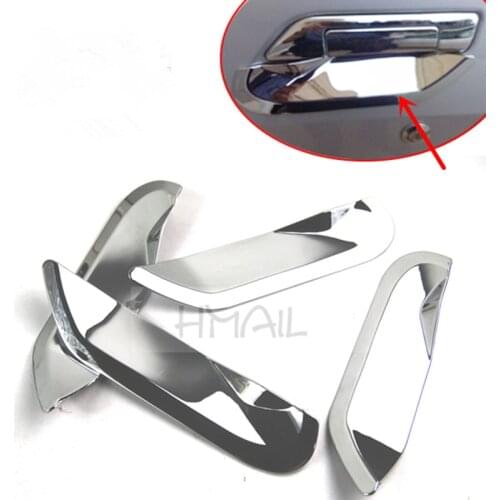ABS chrome door bowl cover for HOVER H3 H5 HAVAL 2005-2015 car-styling plastic plating door wrist trim protective cover stickers