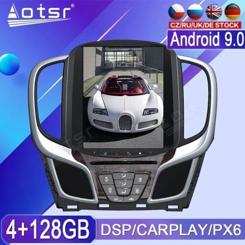 Android Radio Tape Recorder Car Multimedia Player Stereo For Buick Lacrosse 2014 2015-2018 Head Unit PX6 Tesla Vertical Navi GPS