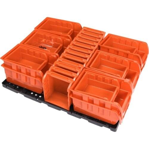 Hardware Tools Hanging Plate Garage Workshop Storage Rack Screw Wrench Classification Parts Box Parts Box Instrument Box