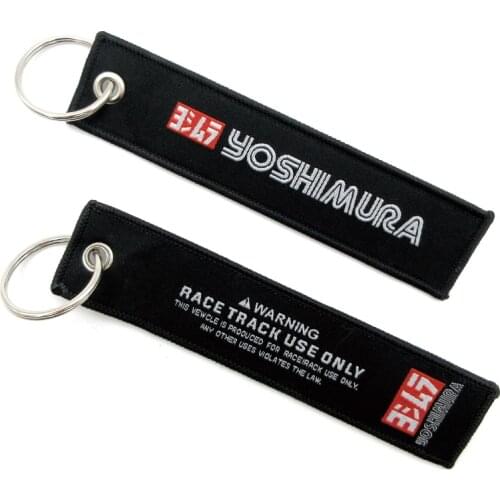 Motorcycle Embroidered Keyring For Suzuki GSXR GSX-R 600 750 1000 1300 Hayabusa Fabric Key Holder Chain Ring Collection Keychain