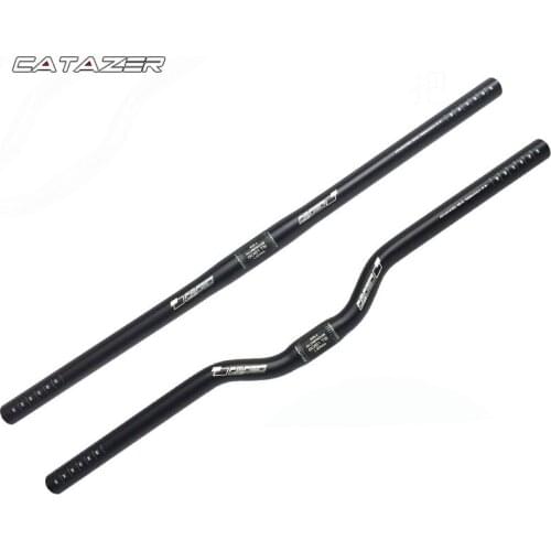 MTB Rise Bar 25.4x600mm Mountain Bicycle Handlebar Folding Bicycle MTB Fixed Gear Swallow-Shaped Handlebar Flat Handlebar