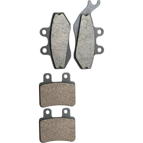 Brake Pad set for MBK X-Limit Supermoto 2003 2004 2005 2006 2007 2008 2009 / PEUGEOT 125 150 Elyseo Rear Disc Model 2003