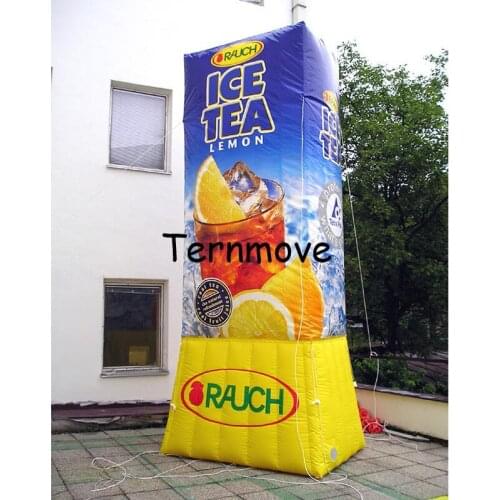 Inflatable fruit cans inflatable beer red wine coffee bottle can balloon model inflatable beer cup for promotion