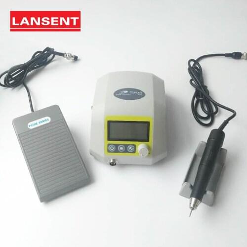 New advanced brushless motor 60,000rpm dental tooth polishing hospital equipment jewelry jade carving drills LCD data display