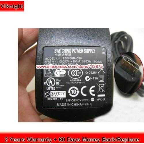 Genuine PSM08R-050 5V 1.6A Ac Adapter for PHIHONG Power Supply