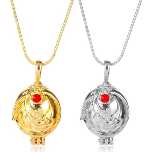 Hot TV Jewelry The Vampire Diaries Necklaces Elena Vervain Box Necklaces Women Girls Fashion Vintage Necklace snake chain gift