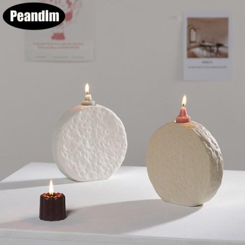 PEANDIM Ceramic Candlestick Nordic Candle Holder Pillar Holder For Household Home Decoration Creative Hotel Party Art Ornaments