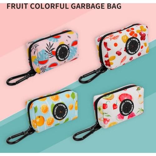 Dog Poop Bag Holder Portable Dog Waste Bag Storage Pouch Dispenser Pickup Bag Holder for Cleaning Waste Garbage Box