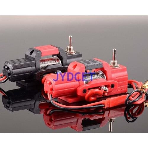 Plastic Mini Electric Winch W/inch FOR RC Rock Crawler CAR Tamiya CC01 SCX10 D90 D110 TF2 TRX-4 TRX4 T4 90046