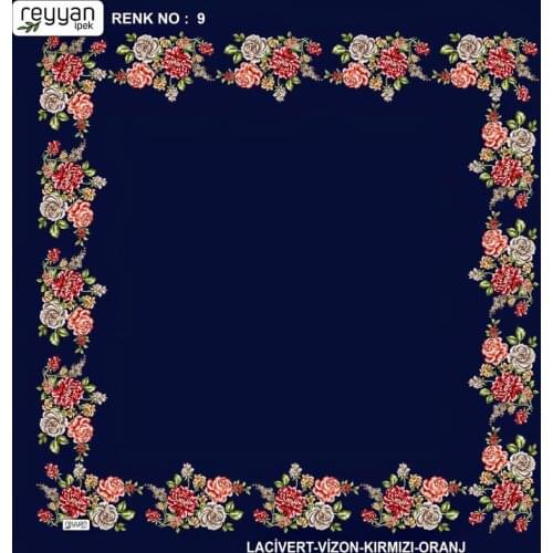 REYYAN SILK OYALIK WRITING (NEW QUALITY)-12967 - RENK-09