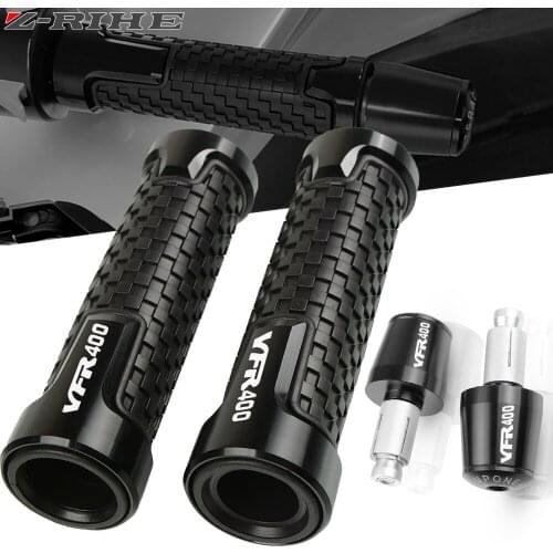 For Honda VFR400 NC30 VFR 400 1989 1990 1991 1992 Motorcycle Handlebar Knobs Hand Grips Anti-Skid Scooter Handle Bar Grip Ends