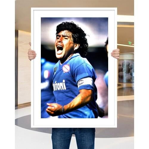 Silk Poster Home Decoration Legend Diego Armando Maradona Football Super Star Great (10) Wall Art Christmas Gift
